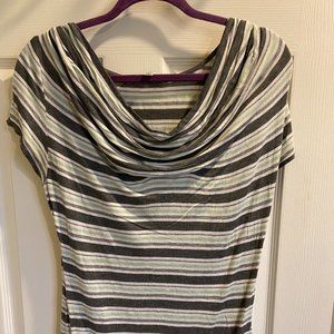 Short sleeved striped top